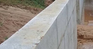 Строительство подпорной стенки из бетона в Долгопрудном в октябре